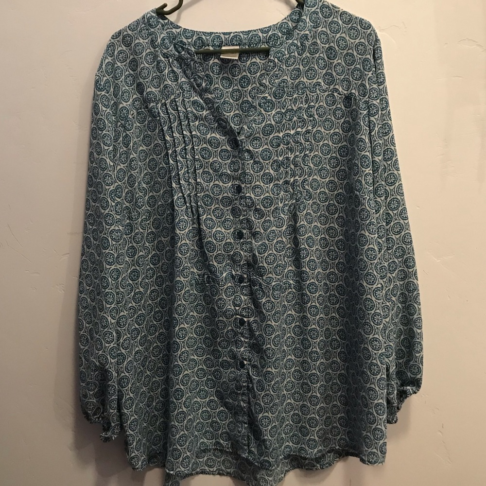 Two for one!!  Flowy shirts